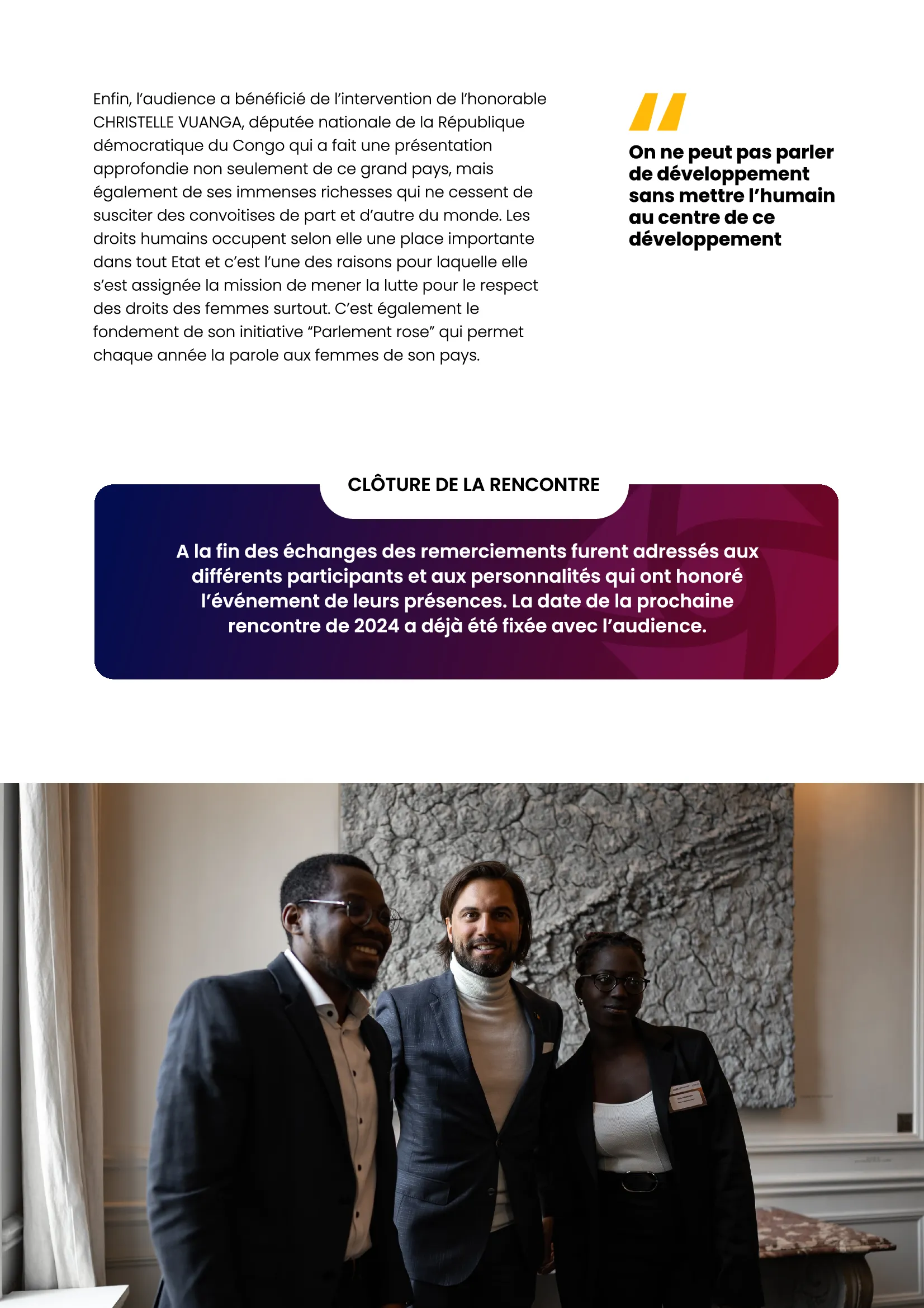 Screenshot rapport APO 2025