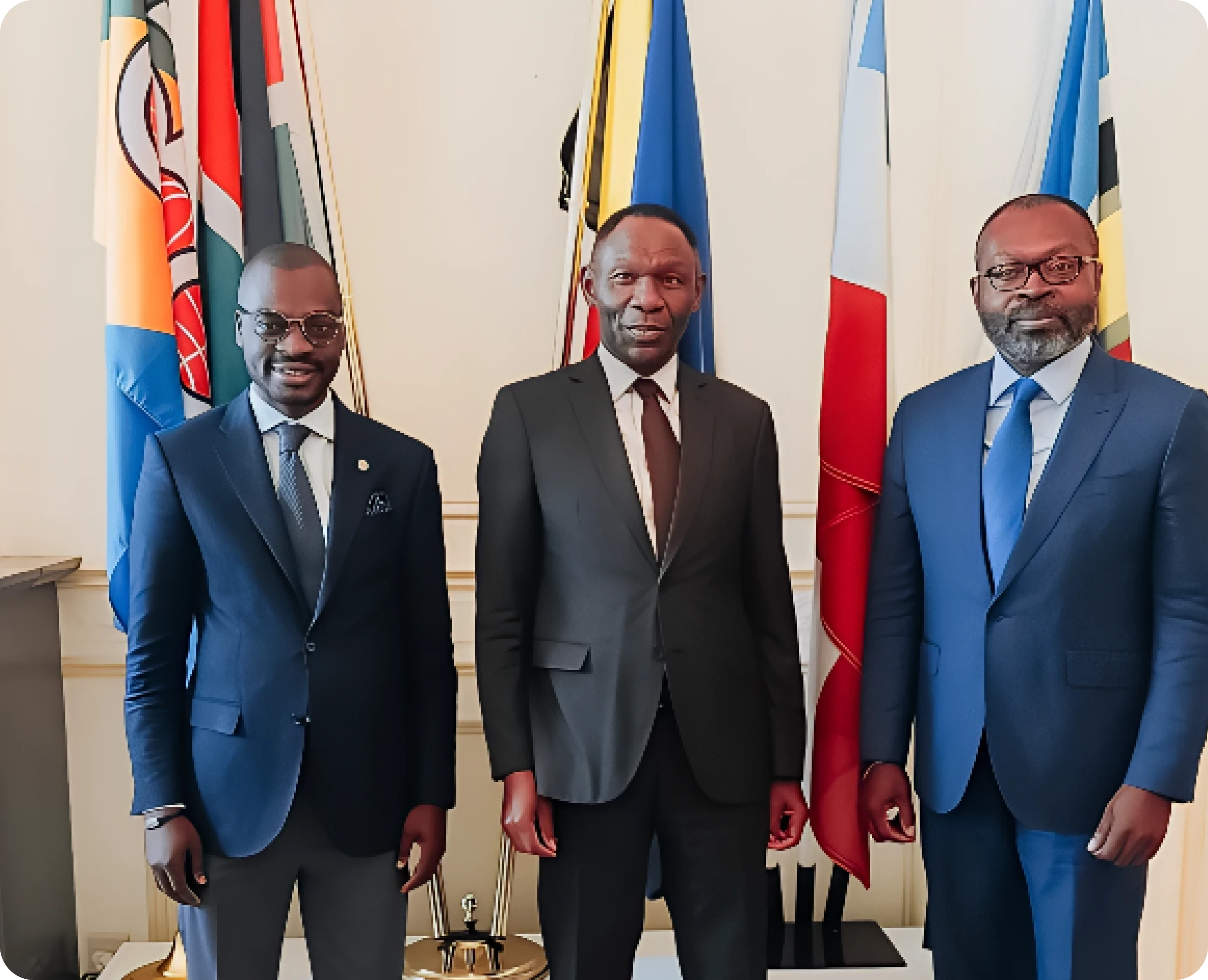 Adébissi Djogan with Bitango Ndemo